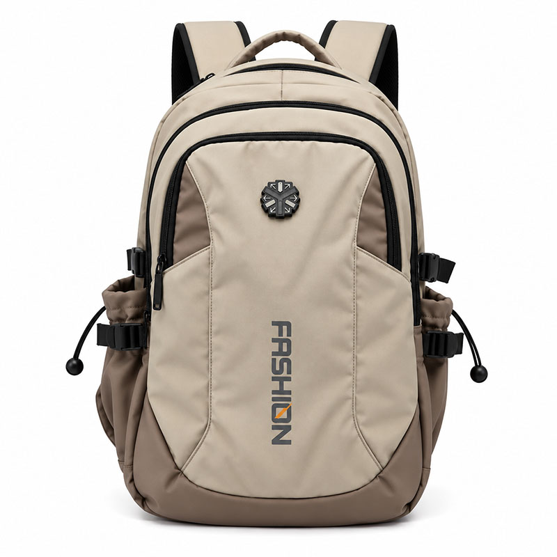 FASHION Trend Multi-Chamber Urban Backpack (Beige)