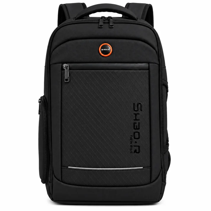Premium Waterproof Stylish Executive Backpack (Black)