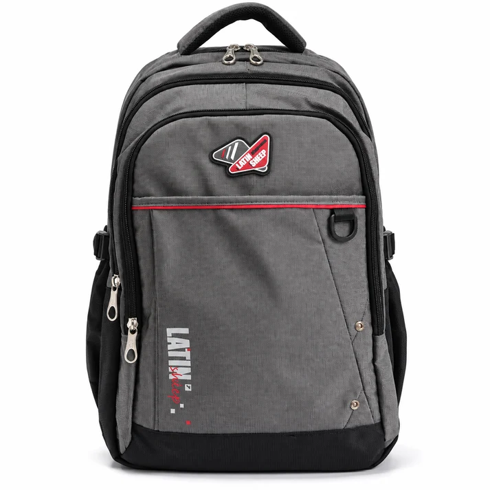 LATIN SHEEP Modern Casual Classic Backpack (Grey)