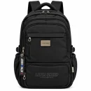LATIN SHEEP Modern Multi-Layered Backpack (Black)