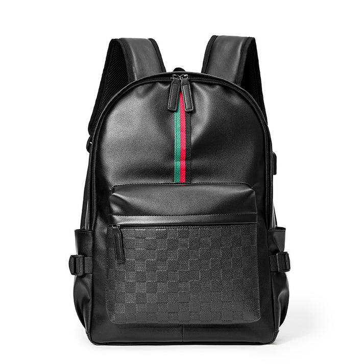 Premium Urban Leather Luxury Style Backpack - Image 2