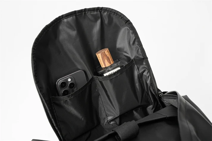 Premium Urban Leather Luxury Style Backpack - Image 8