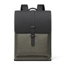 Coteetci Elegant PU Leather Flap Top Backpack (Green)