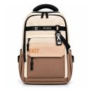 Off-White Style Multi-Pocket Design Backpack