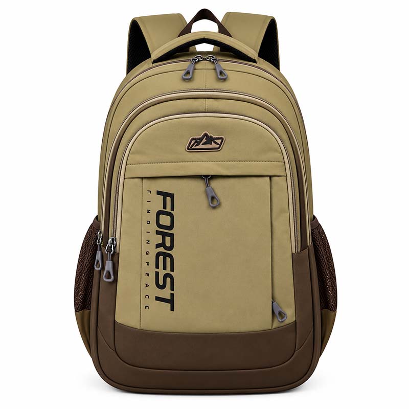 Forest Light Weight Multi-Pocket Backpack (Beige)