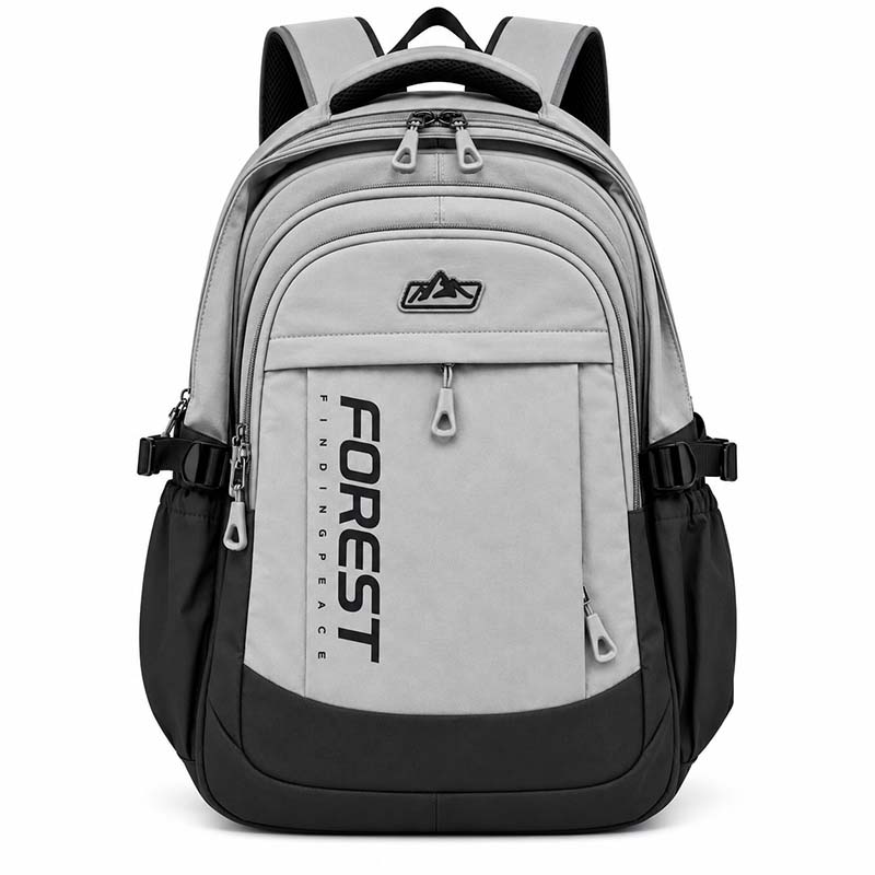 Forest Light Weight Multi-Pocket Backpack (Grey)