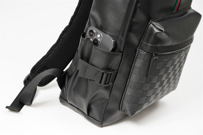 Premium Urban Leather Luxury Style Backpack - Image 5