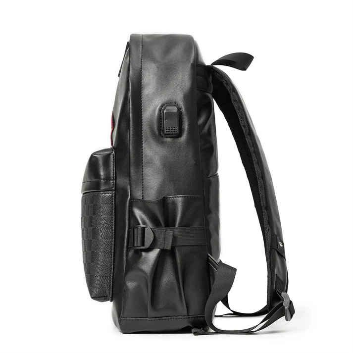 Premium Urban Leather Luxury Style Backpack - Image 4